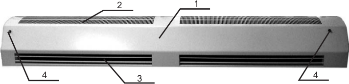 Воздушно-тепловая завеса Daire