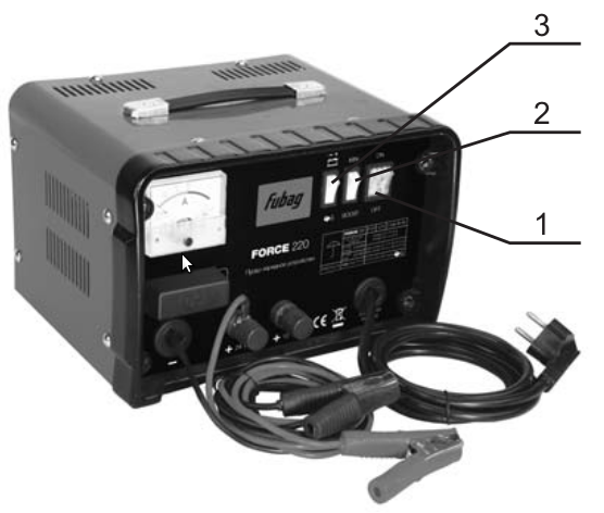 Устройство пуско-зарядного устройства