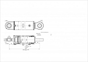 Гидроцилиндр ЦГ-200.160х1395.11