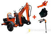 Прицепной мини-экскаватор STRONG M 1000