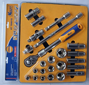 Набор торцевых головок Kraft ½'' 24 предмета (700616)