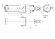 Гидроцилиндр ЦГ-160.80х600.31