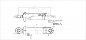 Гидроцилиндр ЦГ-80.50х1220.11