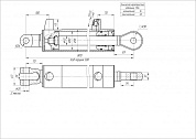 Гидроцилиндр ЦГ-80.40х500.05