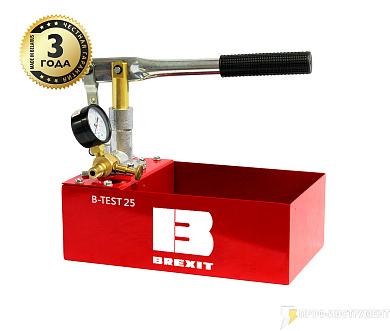 Опрессовщик ручной BREXIT B-Test 25, 25 бар