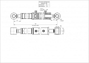 Гидроцилиндр ЦГ-50.30х180.22