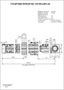 Гидроцилиндр ЦГ-100.80х6000.41