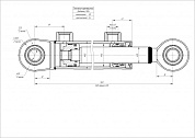 Гидроцилиндр ЦГ-50.35х320.11