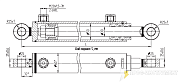 Гидроцилиндр МЦ50/30х400-3(4).22(635)