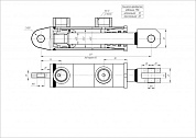 Гидроцилиндр ЦГ-40.25х63.08