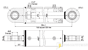 Гидроцилиндр МС140/70х400-3.11