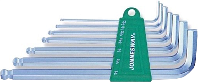 Комплект угловых шестиграников LONG Jonnesway H05SM107S