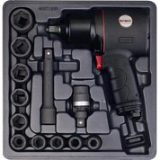 Пневмогайковерт с набором ударных головок BM-43-4033PK3